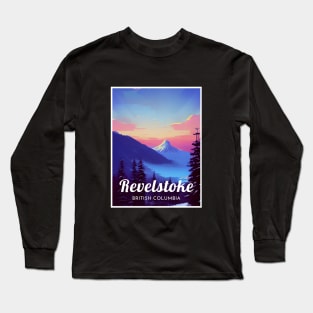 Revelstoke British Columbia Canada ski Long Sleeve T-Shirt